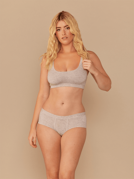 UltraModal™ FeelFree Cheeky Brief | Heather Grey