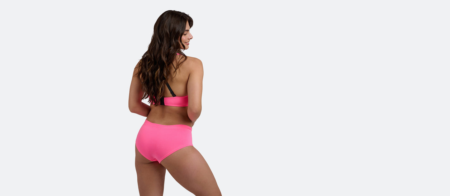 UltraModal™ FeelFree Cheeky Brief | Neon Pink