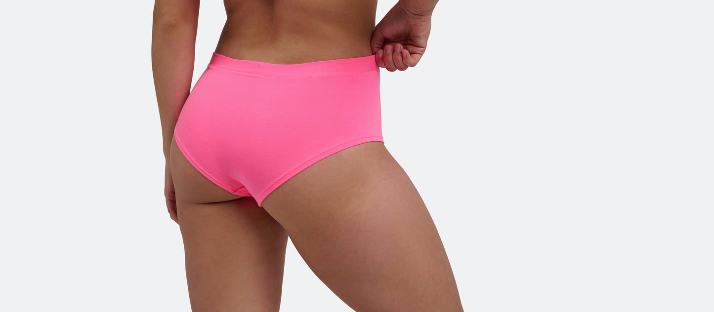 UltraModal™ FeelFree Cheeky Brief | Neon Pink