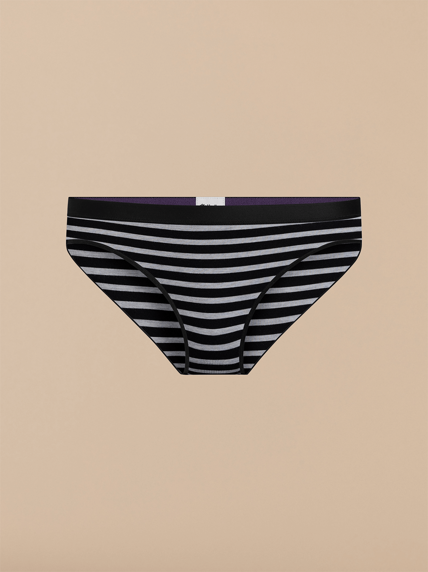 Bikini | Heather Grey Stripes