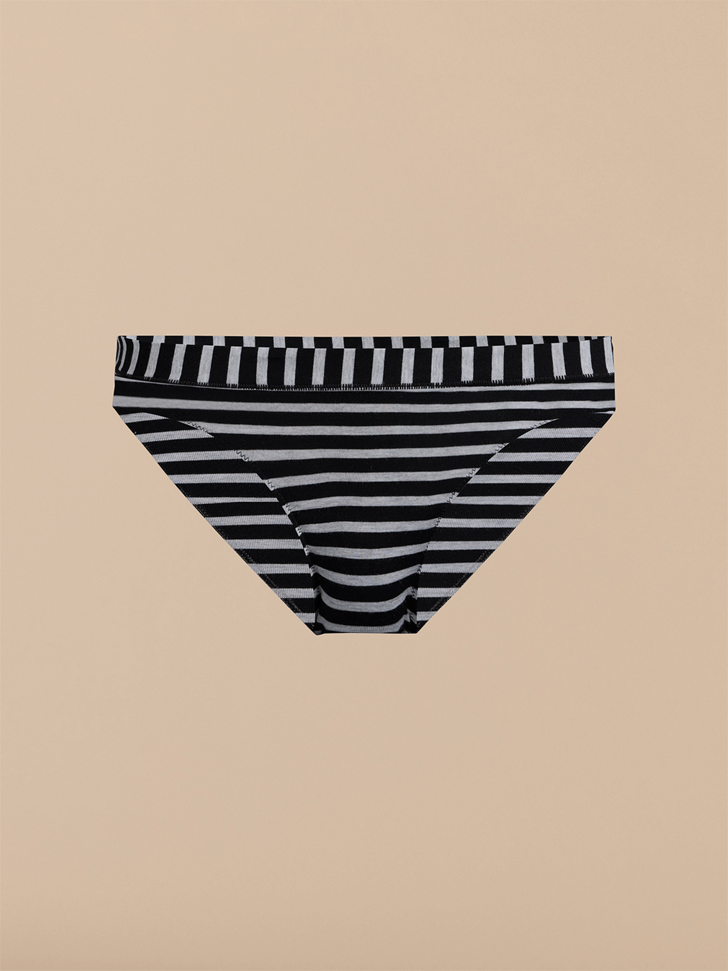 FeelFree Bikini | Heather Grey Stripes