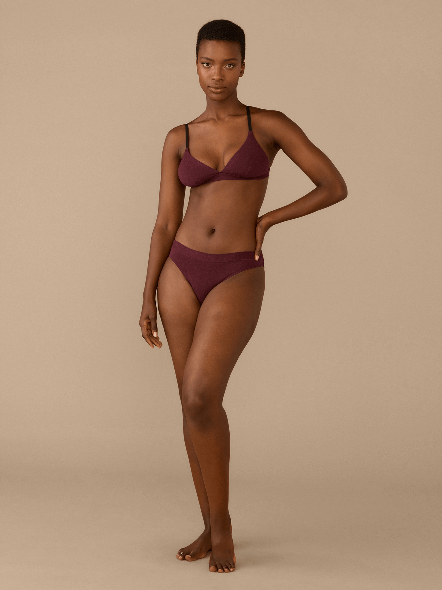 FeelFree Bikini | Heather Wine