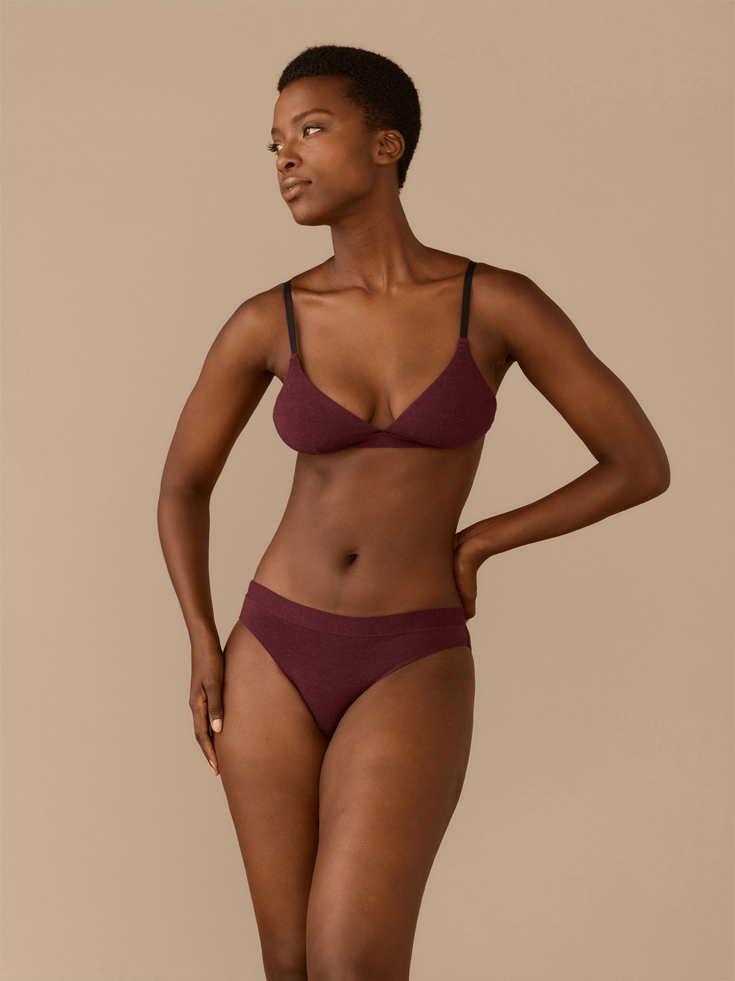 FeelFree Bikini | Heather Wine