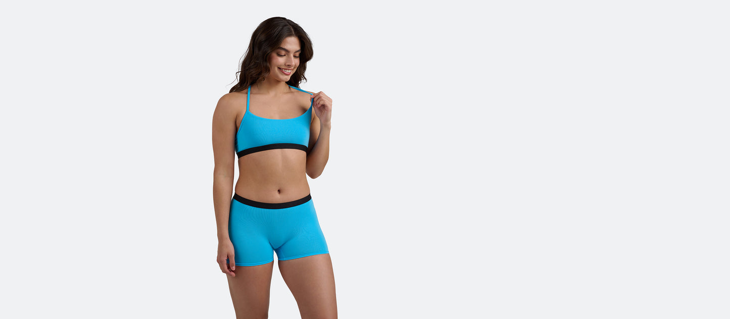 UltraModal™ Core Boyshort | Neon Blue