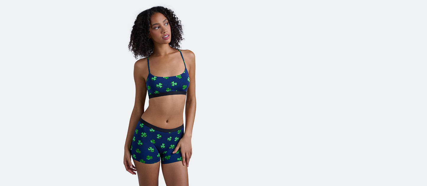 UltraModal™ Core T-Back Bralette | Shamrock On