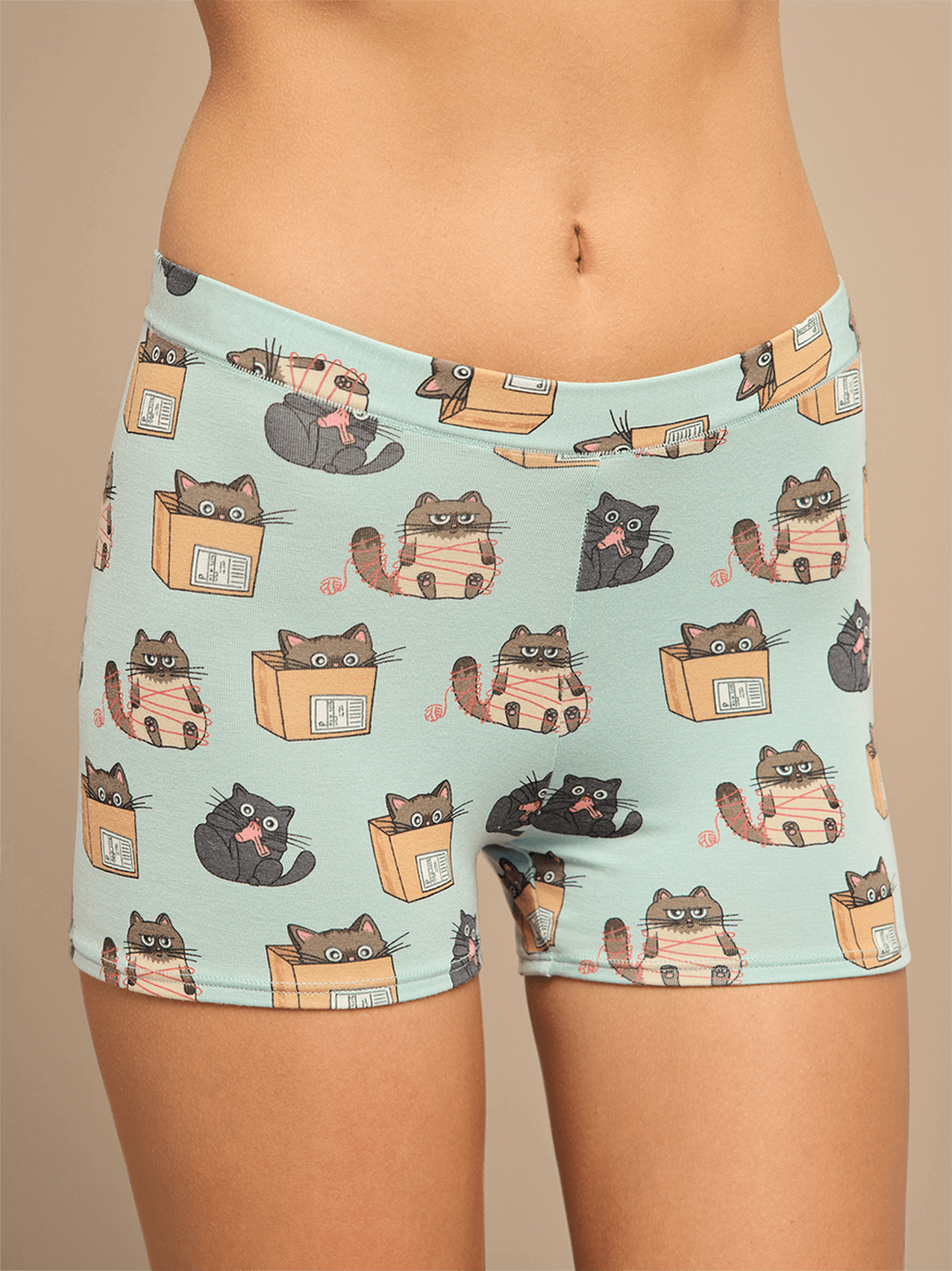 UltraModal™ FeelFree Boyshort | Cats Being Cats