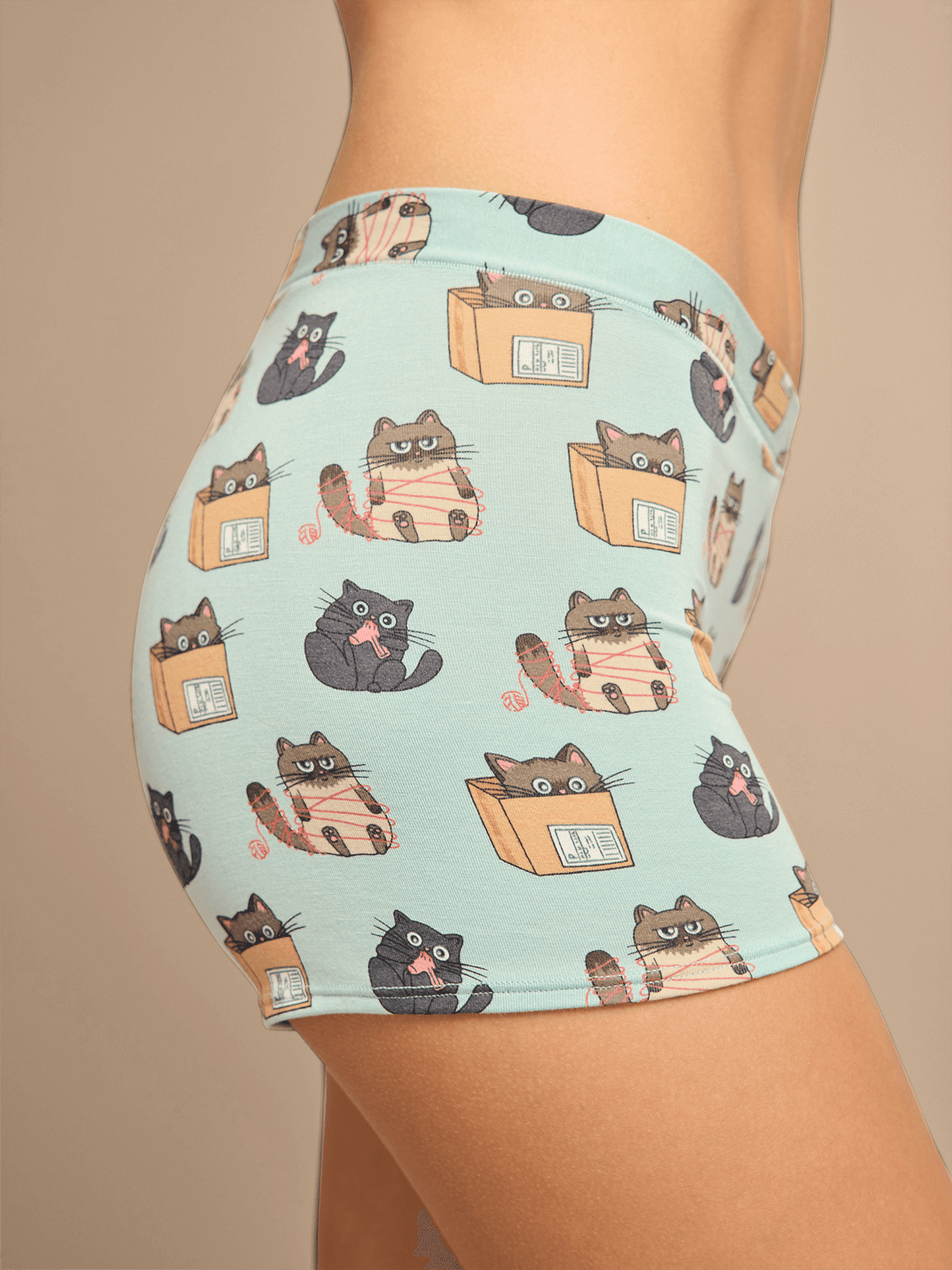 UltraModal™ FeelFree Boyshort | Cats Being Cats