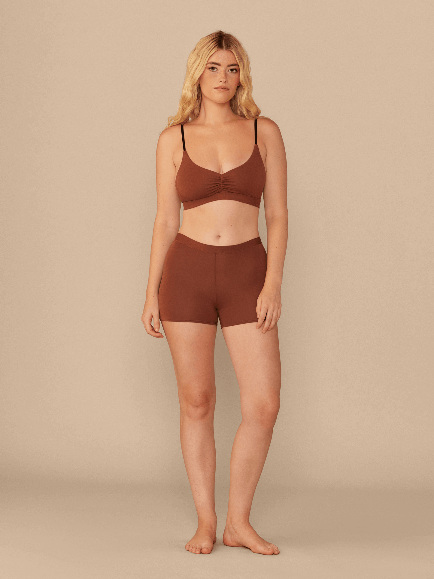 FeelFree Boyshort | Cedar Wood