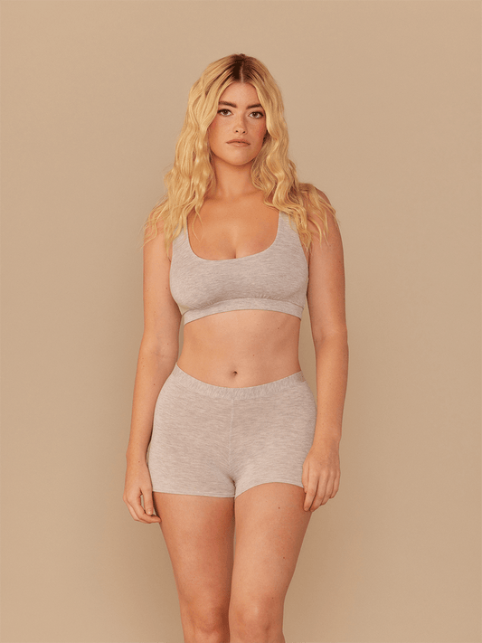 FeelFree Boyshort | Heather Grey