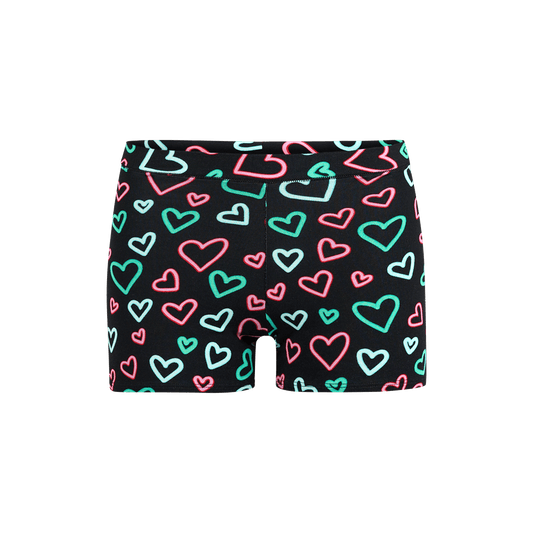 FeelFree Boyshort | Electric Hearts