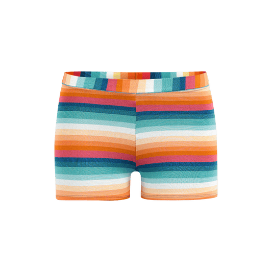 FeelFree Boyshort | Pool Stripes