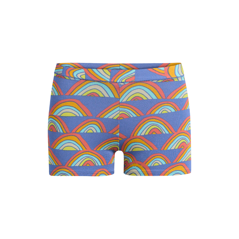 FeelFree Boyshort | Retro Rainbows