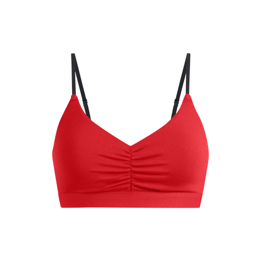 FeelFree Ruched Bralette | Bougie Rouge