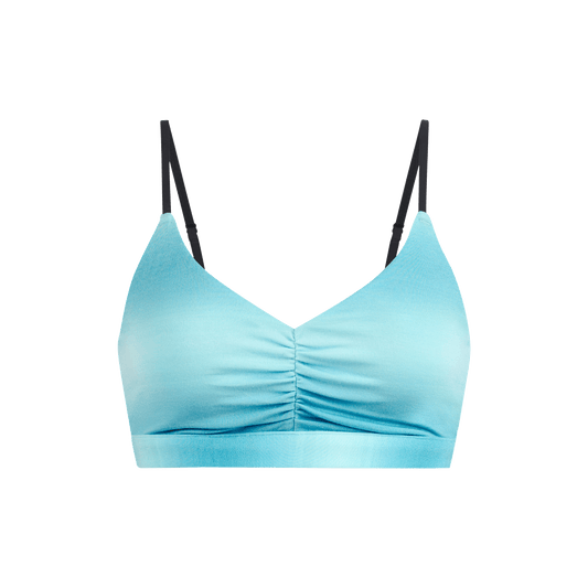 FeelFree Ruched Bralette | Blue Ombre