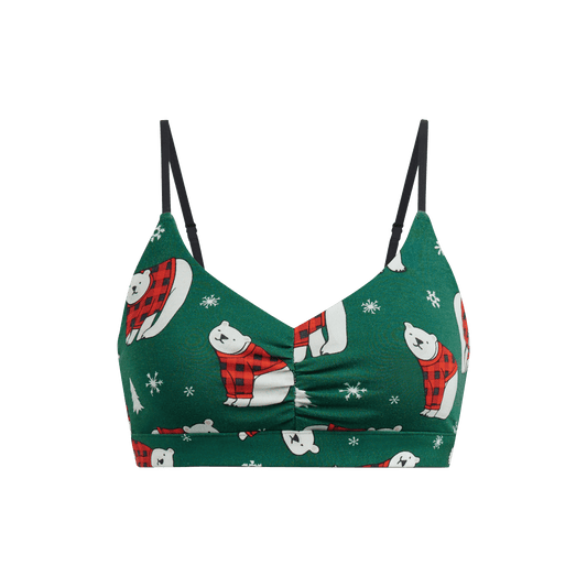 UltraModal™ FeelFree Ruched Bralette | Cozy Bears