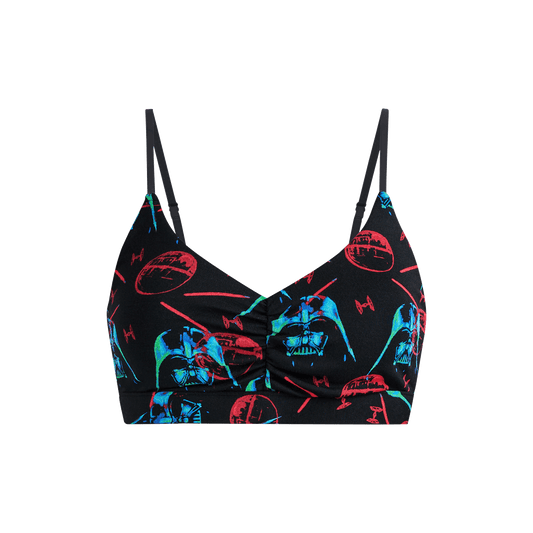 FeelFree Ruched Bralette | Darth Vader