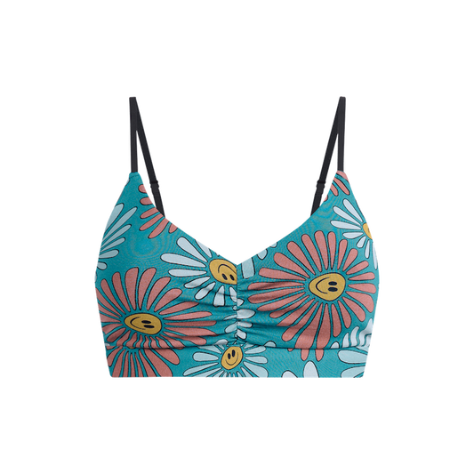 UltraModal™ FeelFree Ruched Bralette | Disco Daisies