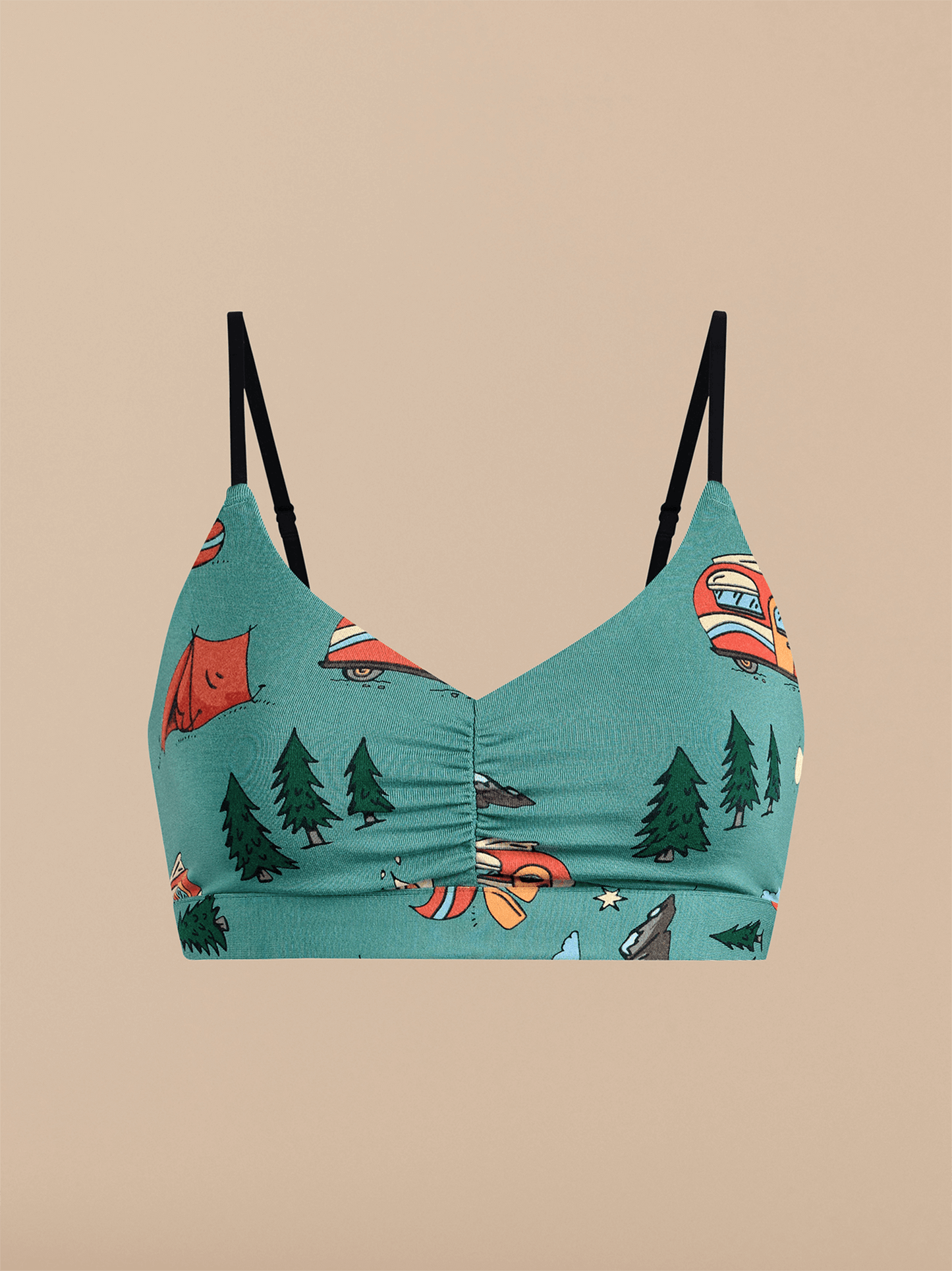 FeelFree Ruched Bralette | Happy Camper