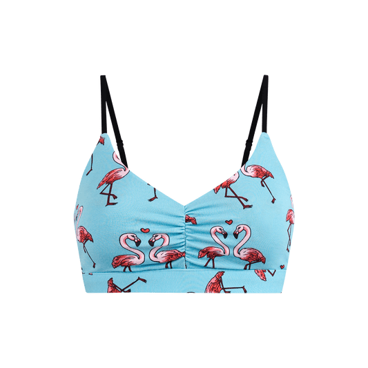 FeelFree Ruched Bralette | Love Birds