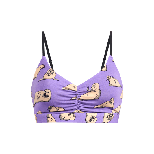 FeelFree Ruched Bralette | Lazy Sea Lions