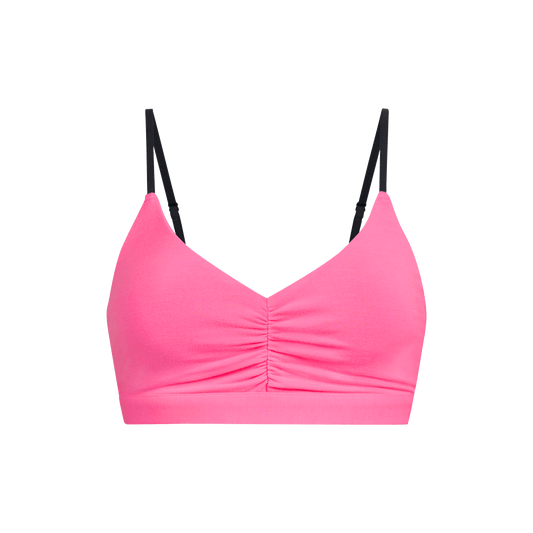 UltraModal™ FeelFree Ruched Bralette | Neon Pink