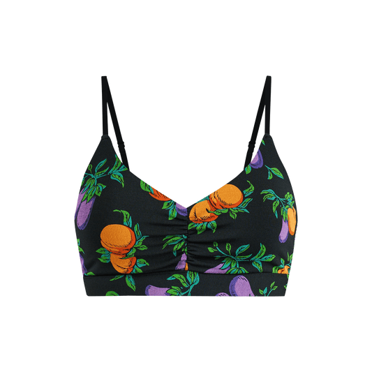 FeelFree Ruched Bralette | Fruits Gone Wild