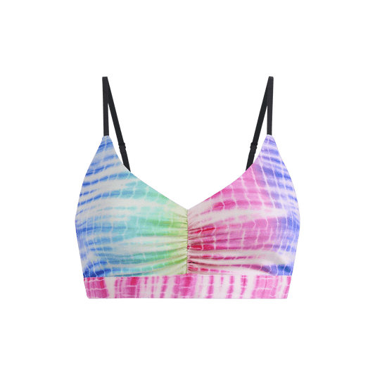 FeelFree Ruched Bralette | Rainbow Daze