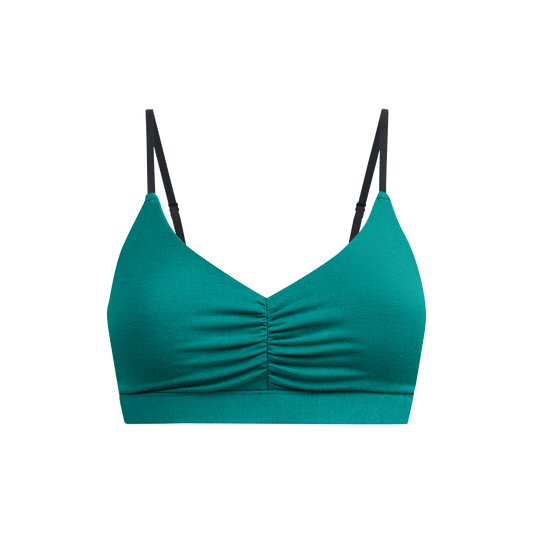 UltraModal™ FeelFree Ruched Bralette | Turquoise