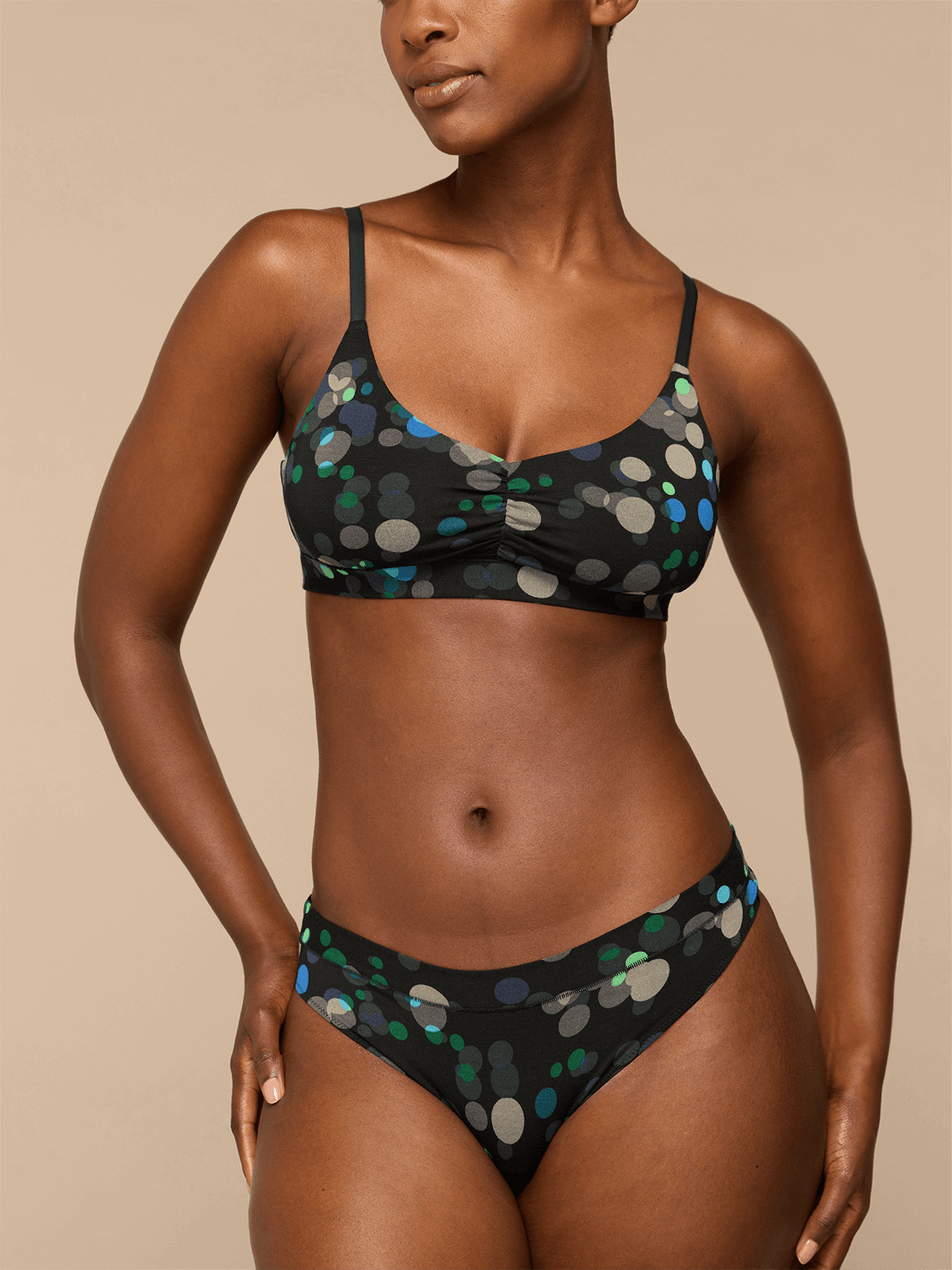 FeelFree Ruched Bralette | Twinkle