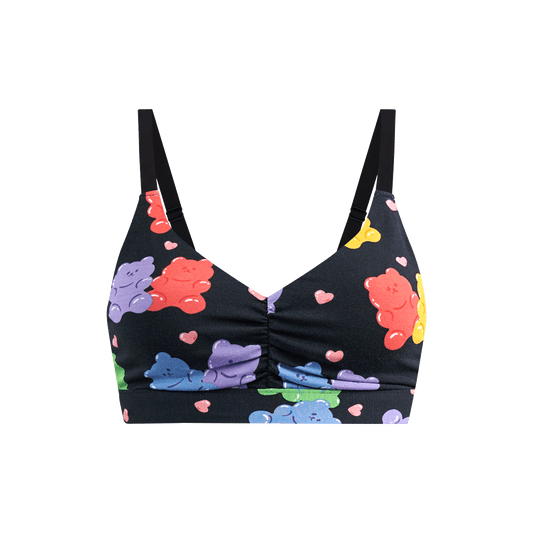 Curvy FeelFree Ruched Bralette | Yummy Gummies