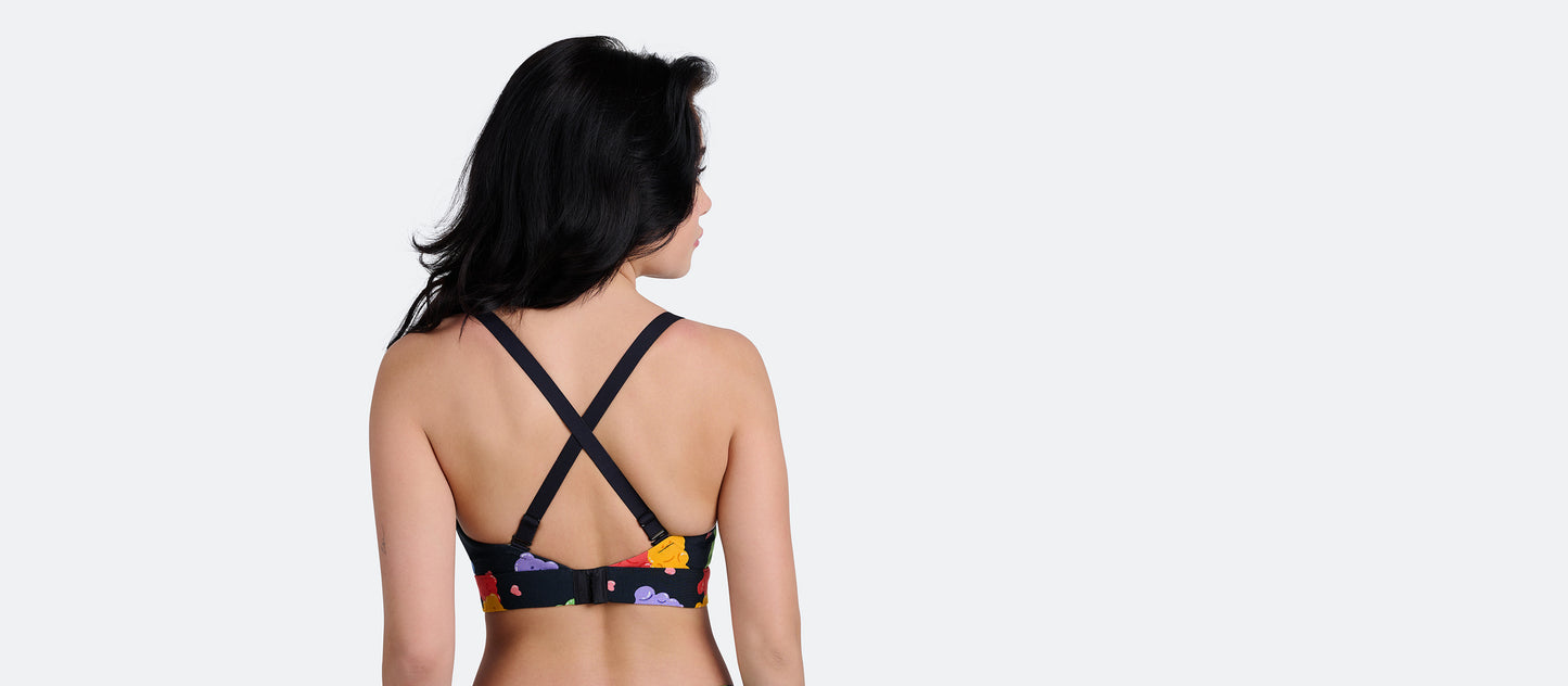 Curvy FeelFree Ruched Bralette | Yummy Gummies