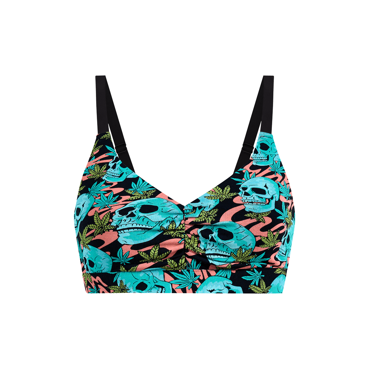 Curvy FeelFree Ruched Bralette | Head High