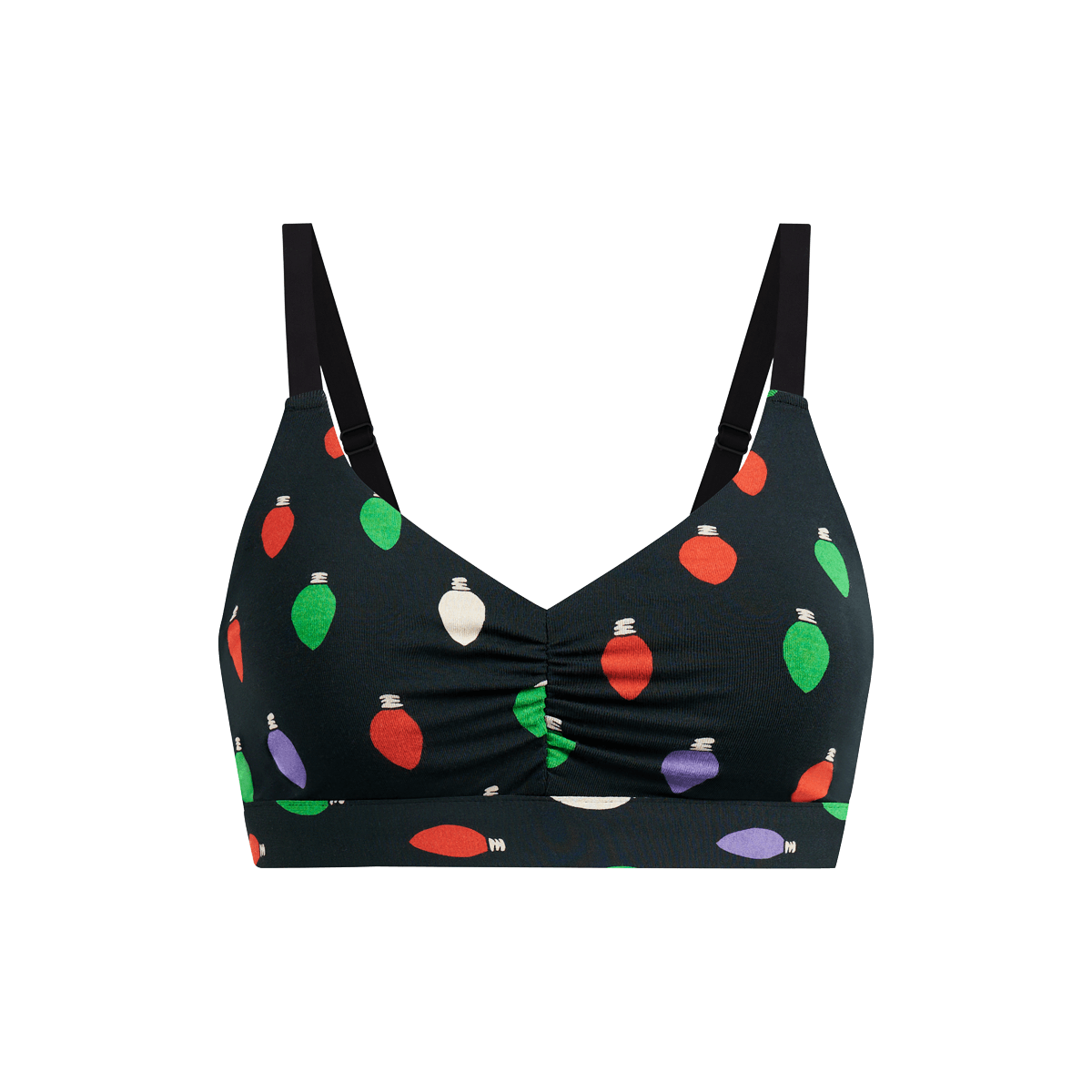 Curvy FeelFree Ruched Bralette | Watts of Love