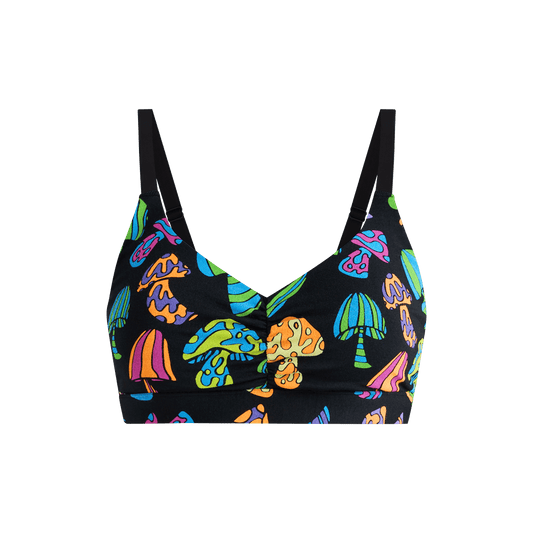 Curvy UltraModal™ FeelFree Ruched Bralette | Shroomin