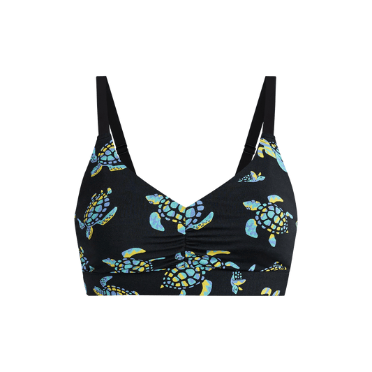 Curvy FeelFree Ruched Bralette | Turtley Awesome