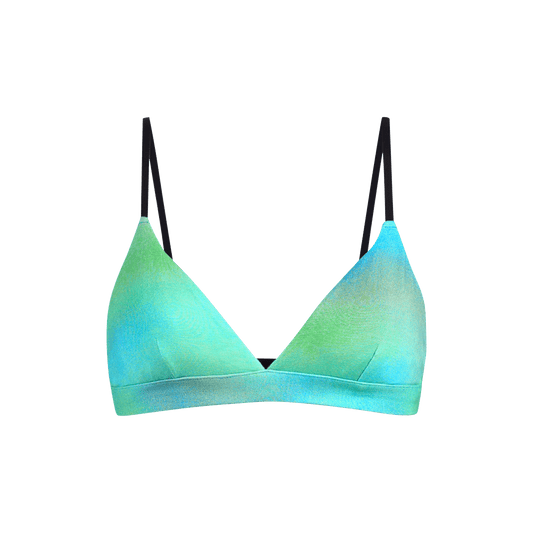 FeelFree Triangle Bralette | Airbrush Green