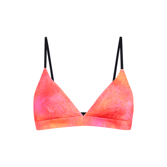 FeelFree Triangle Bralette | Airbrush Orange