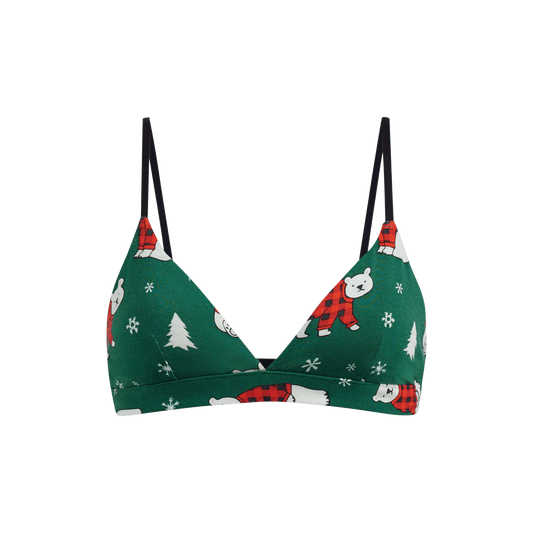 FeelFree Triangle Bralette | Cozy Bears