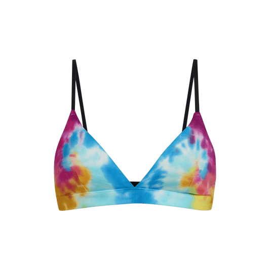 UltraModal™ FeelFree Triangle Bralette | Rainbow Tie Dye