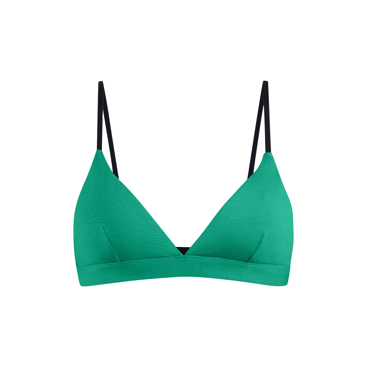 FeelFree Triangle Bralette | Peacock Green