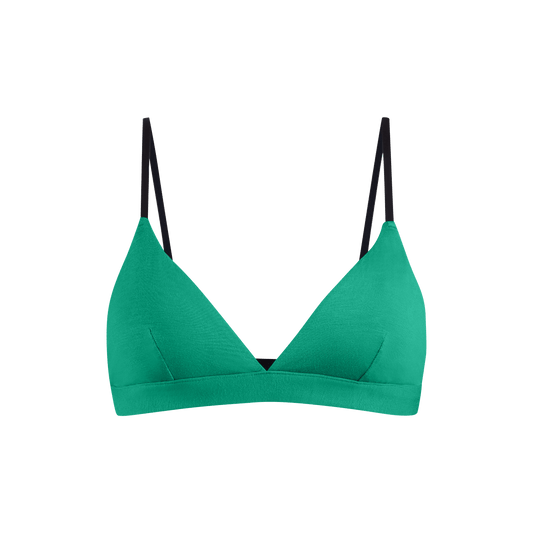 UltraModal™ FeelFree Triangle Bralette | Peacock Green