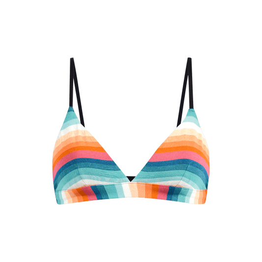 UltraModal™ FeelFree Triangle Bralette | Pool Stripes