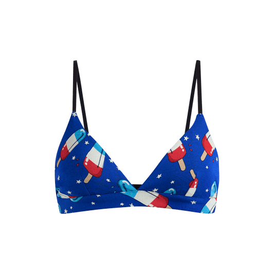 FeelFree Triangle Bralette | Patriotic Pops