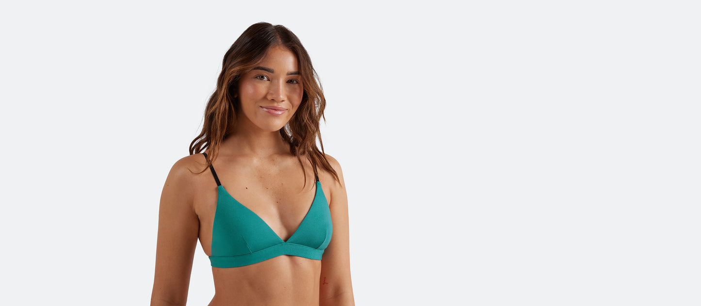 UltraModal™ FeelFree Triangle Bralette | Turquoise