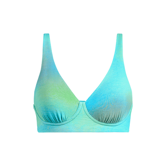 UltraModal™ FeelFree Longline Bralette | Airbrush Green