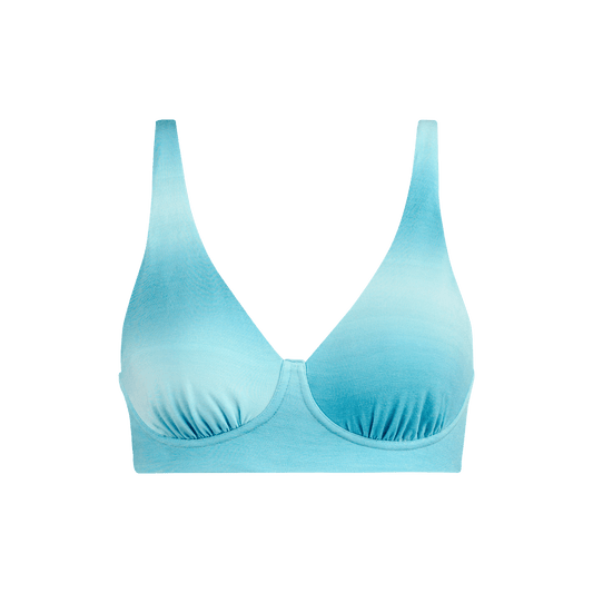 FeelFree Longline Bralette | Blue Ombre