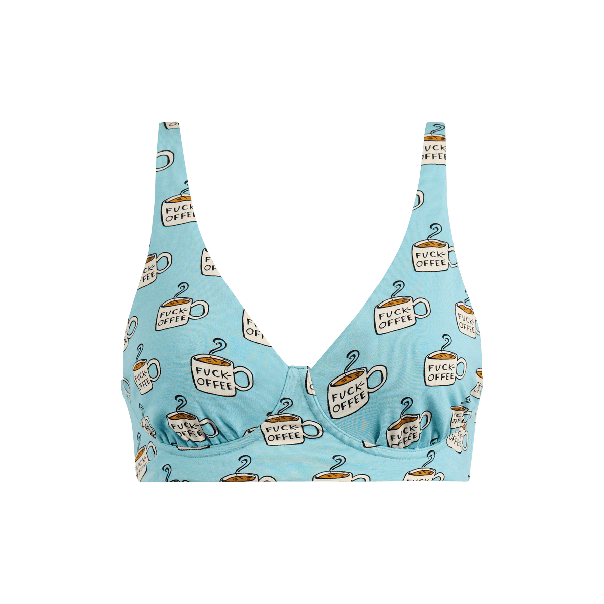 FeelFree Longline Bralette | F-Offee