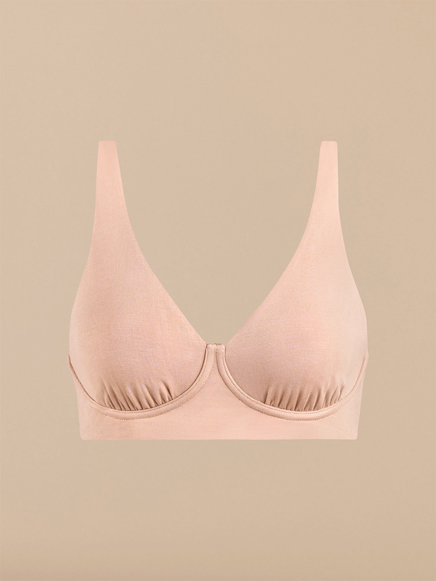 FeelFree Longline Bralette | Sand Dune/Sand Dune