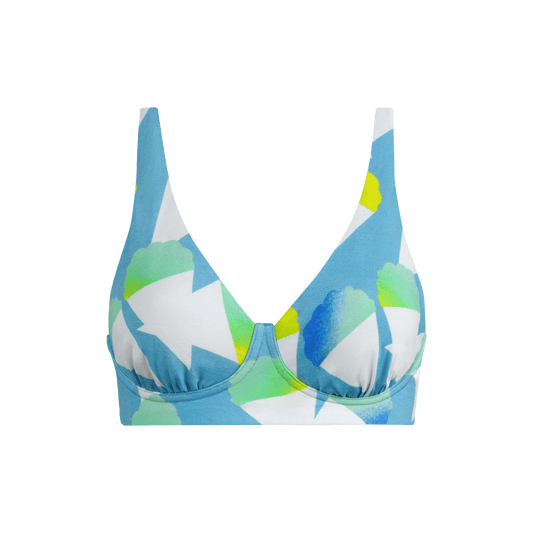 FeelFree Longline Bralette | Snow Cone