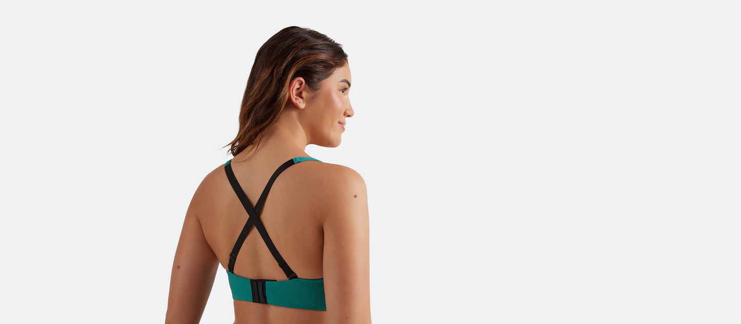 UltraModal™ FeelFree Longline Bralette | Turquoise